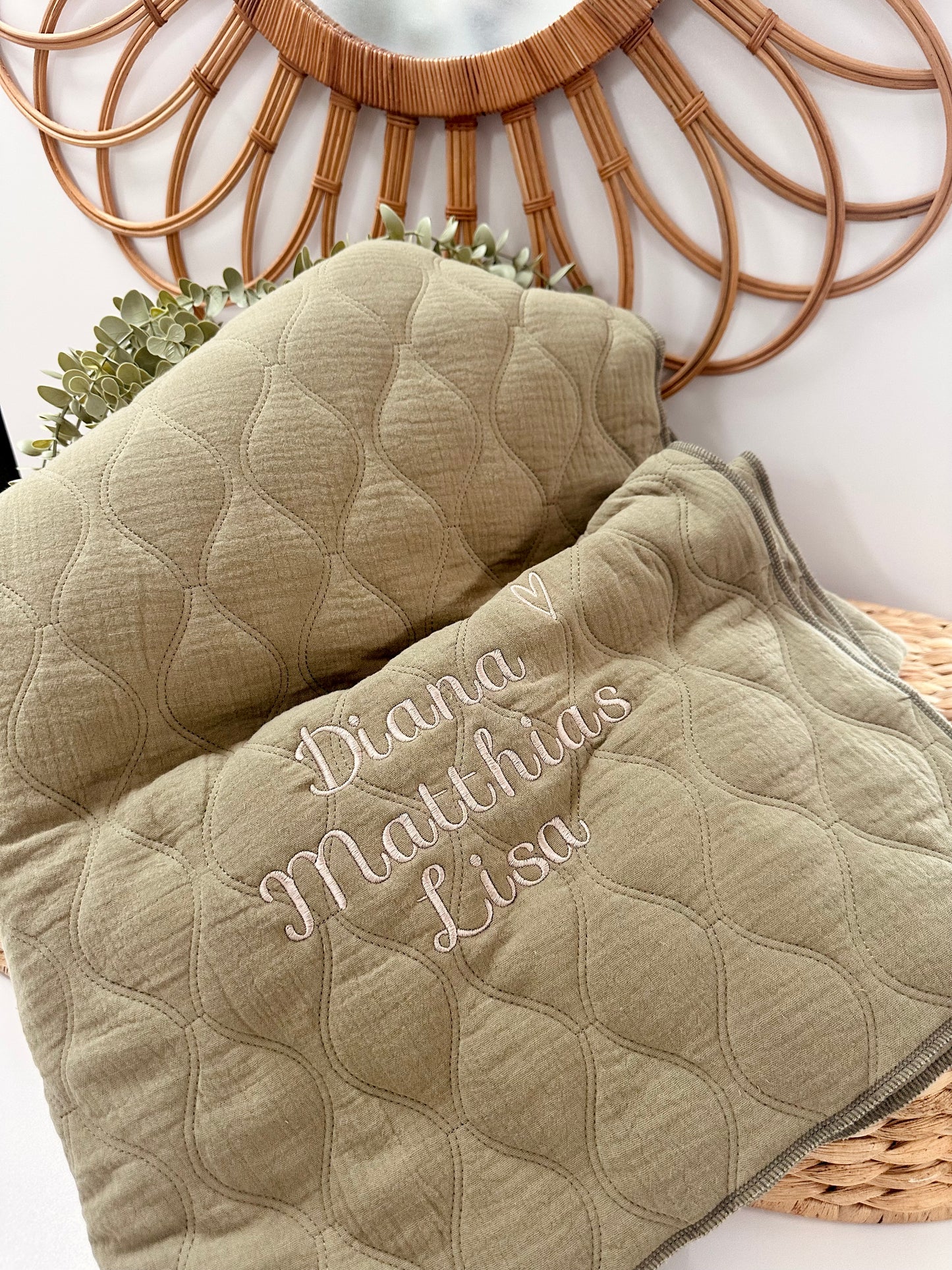 Musselindecke 140x200cm