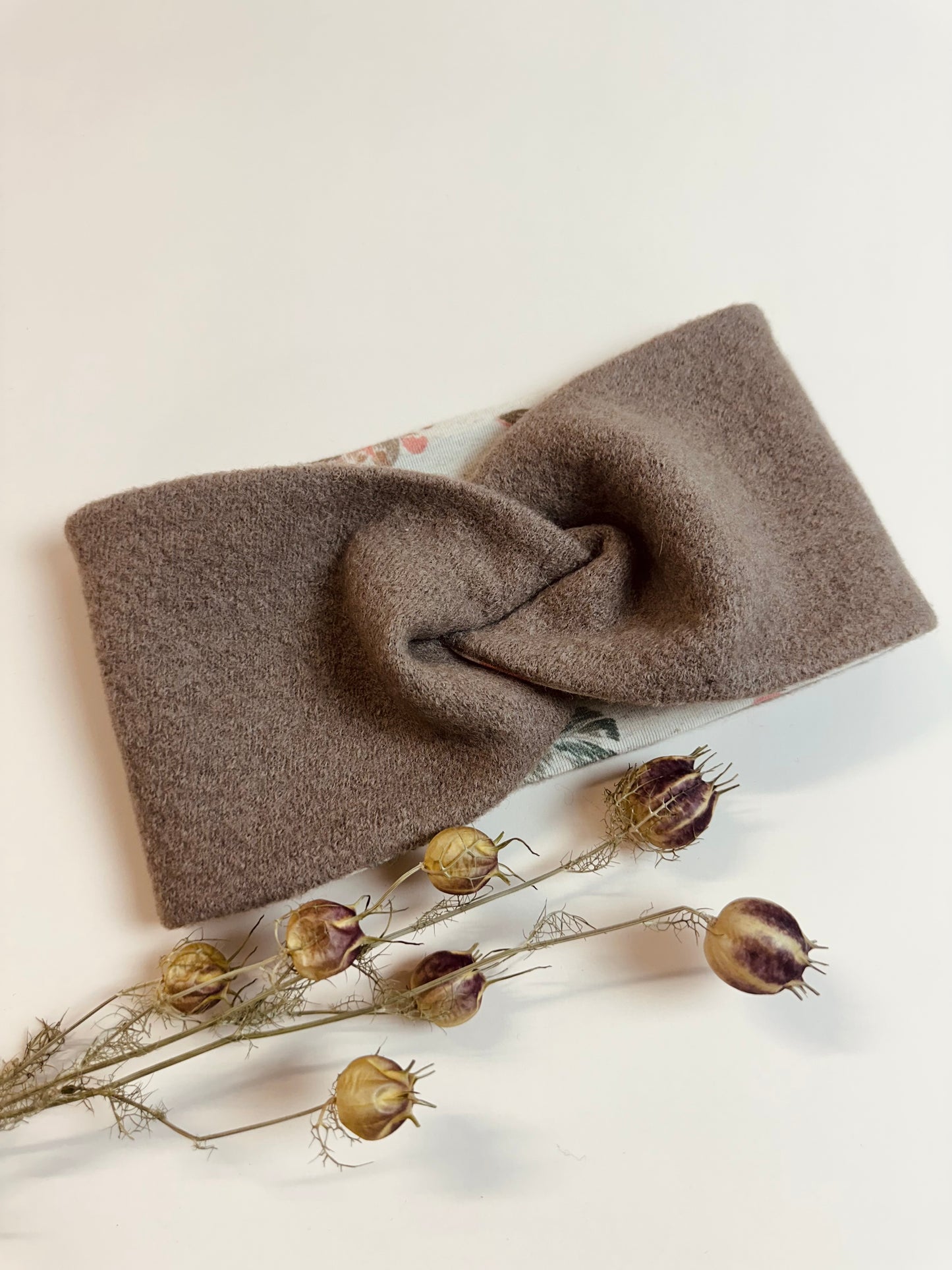 Stirnband aus Merinowolle