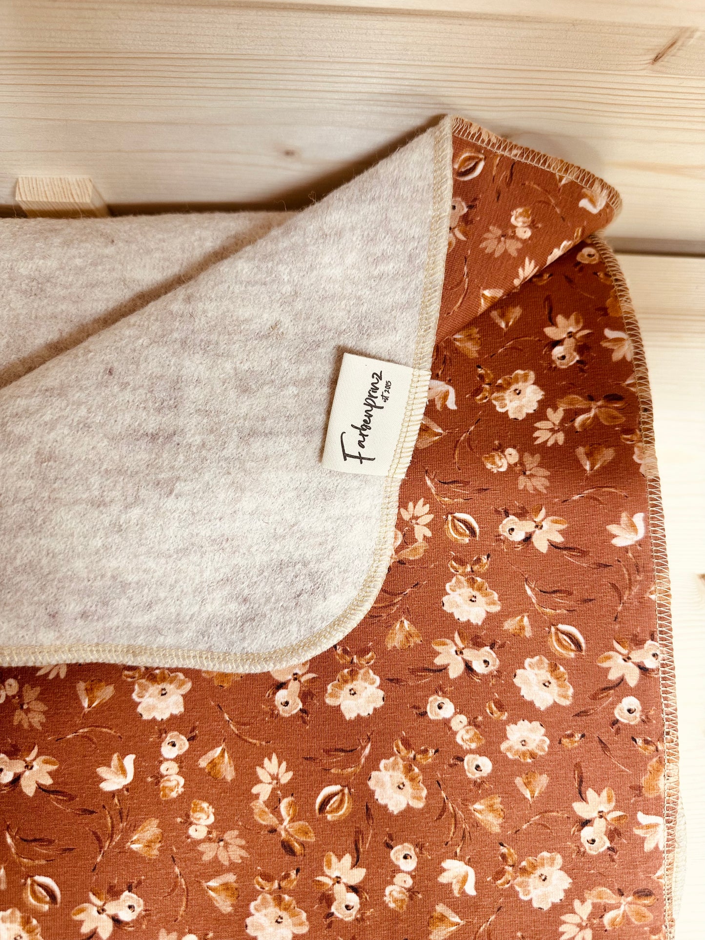 Decke, 100% Schurwolle-Wollfleece, Kinder, Baby, Größe 120x120cm