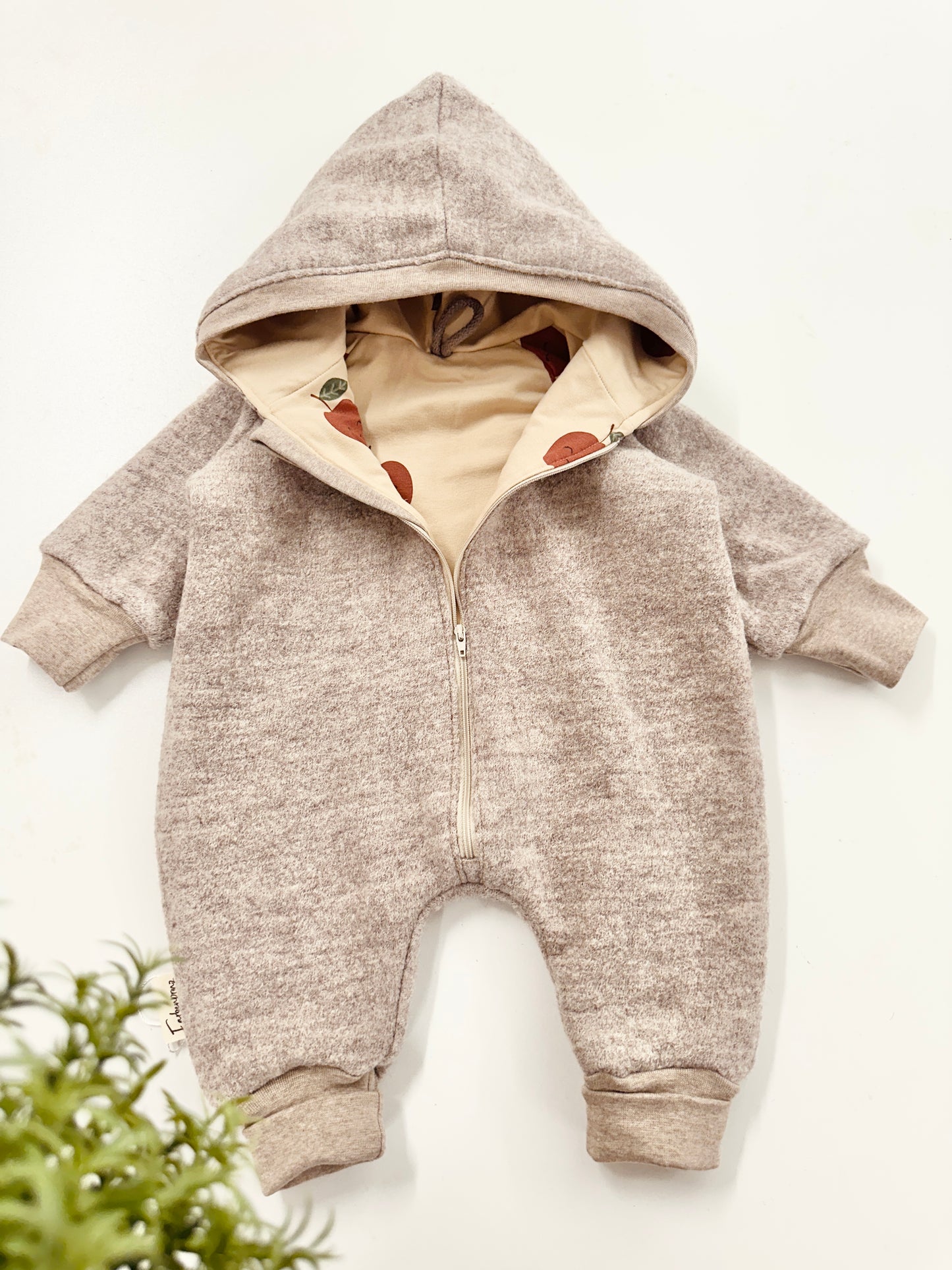 Walkoverall, 100% Schurwolle, 62/68