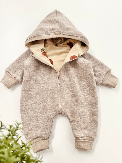 Walkoverall, 100% Schurwolle, 62/68