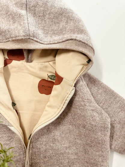 Walkoverall, 100% Schurwolle, 62/68