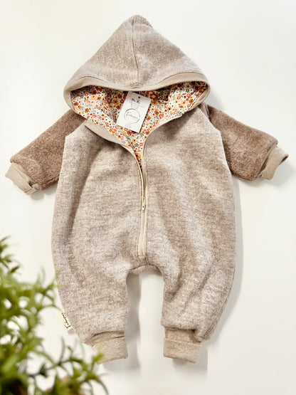 Walkoverall, 100% Schurwolle, 74/80