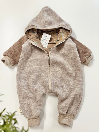 Walkoverall, 100% Schurwolle, 74/80