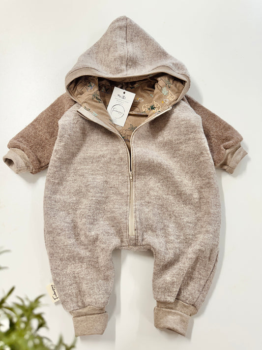 Walkoverall, 100% Schurwolle, 74/80