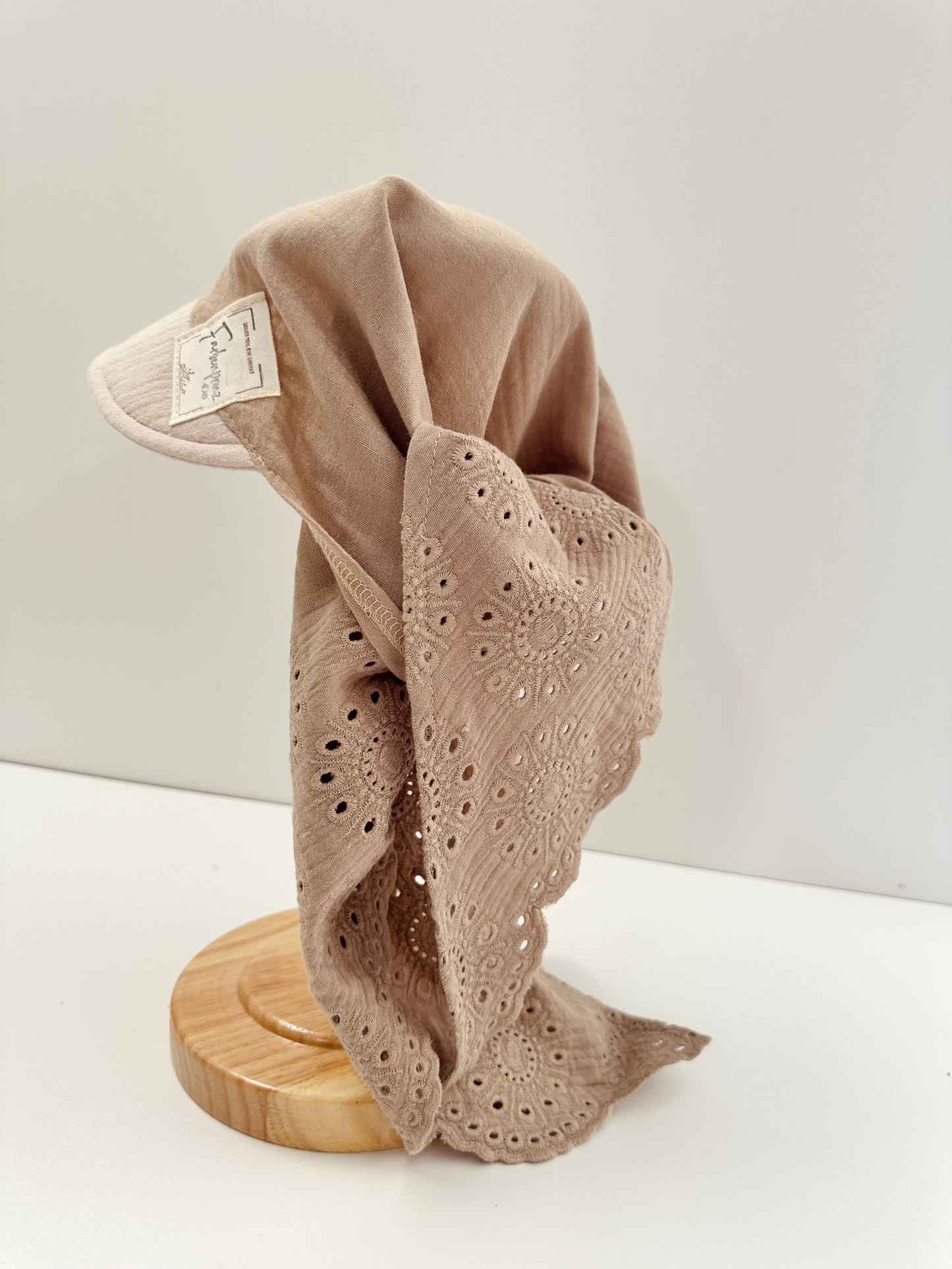Schirmchen Dreieck, 100% Baumwolle, Musselin, 1-4 Jahren