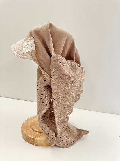 Schirmchen Dreieck, 100% Baumwolle, Musselin, 1-4 Jahren
