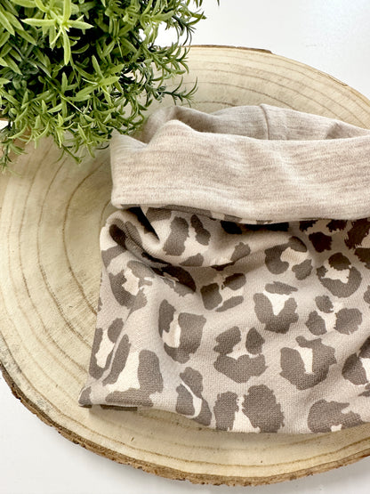 Merino-Loop, Schal, Leoprint