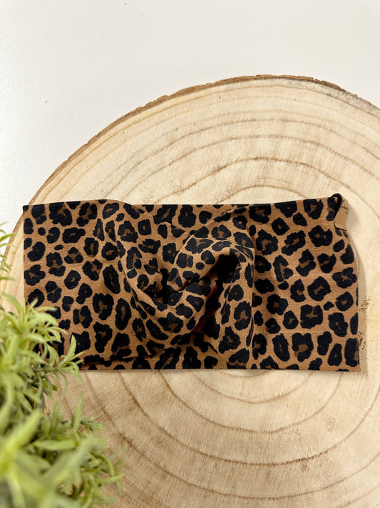 Stirnband Leo braun/schwarz KU 52-56