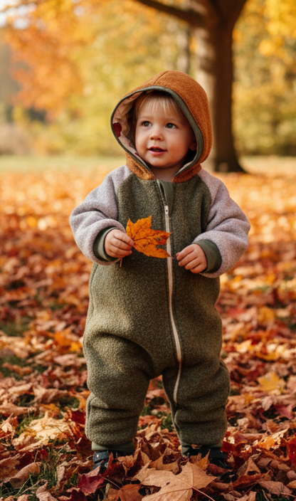 Walkoverall, 100% Schurwolle, 98/104