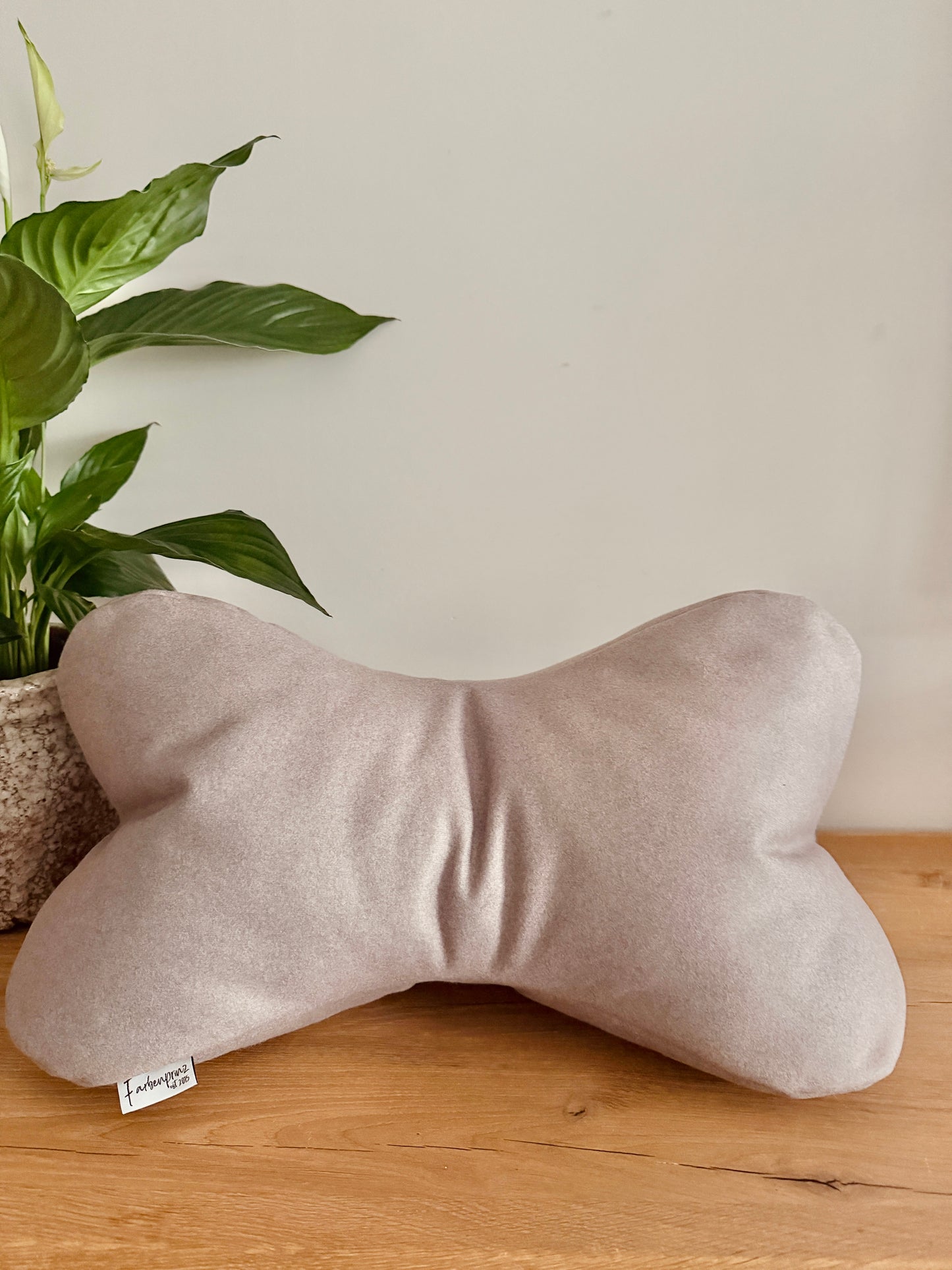 Leseknochen XXL, 52x35cm, beige