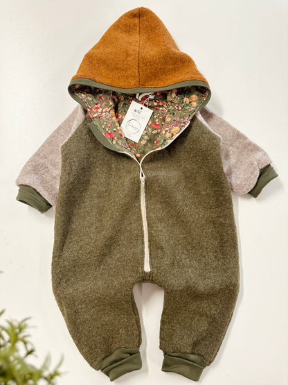 Walkoverall, 100% Schurwolle, 86/92