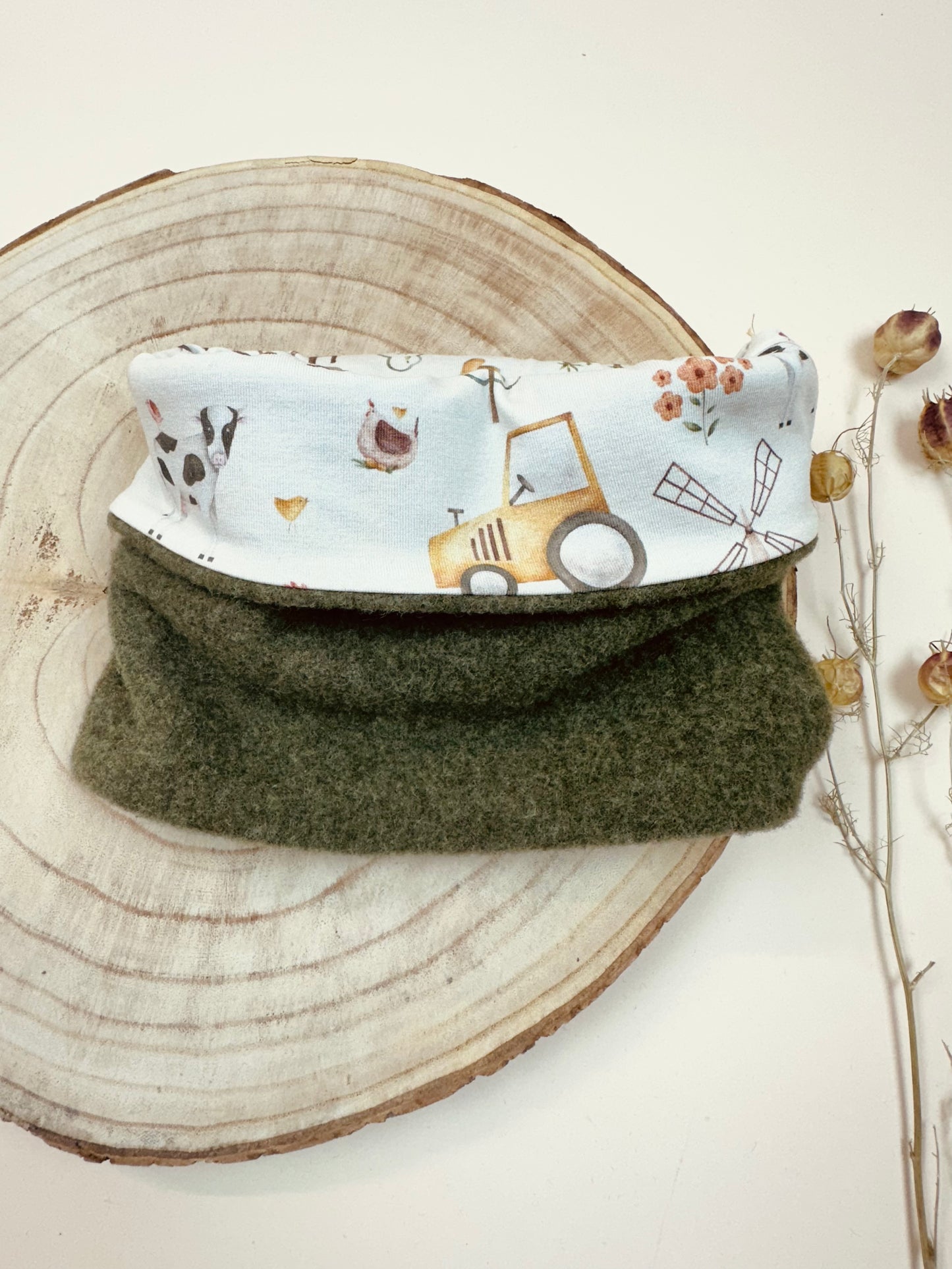 Loop, Schal, Kinder, 100% Schurwolle, Jungs, 2-6 Jahre