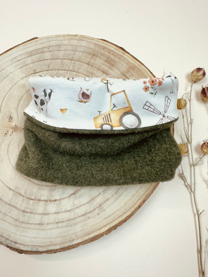 Loop, Schal, Kinder, 100% Schurwolle, Jungs, 2-6 Jahre