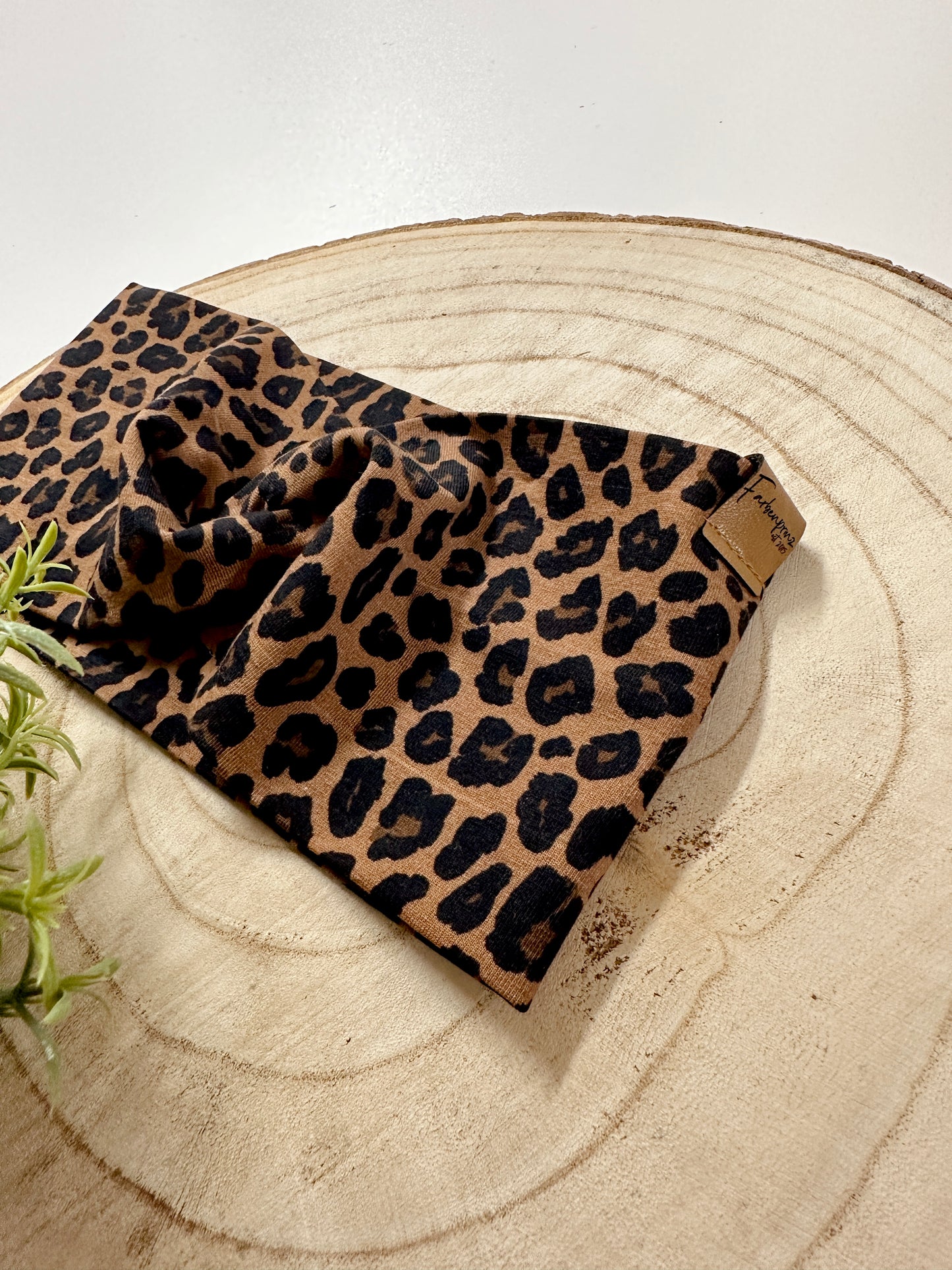 Stirnband Leo braun/schwarz KU 52-56