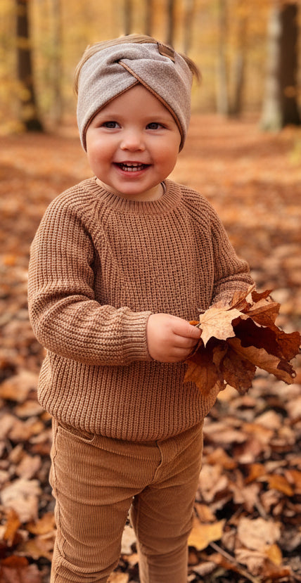 Merinowolle, Stirnband, Kopfumfang 38-42