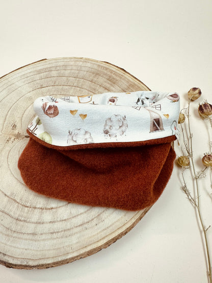 Loop, Schal, Kinder, 100% Schurwolle, Jungs, 2-6 Jahre