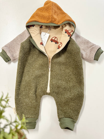 Walkoverall, 100% Schurwolle, 86/92