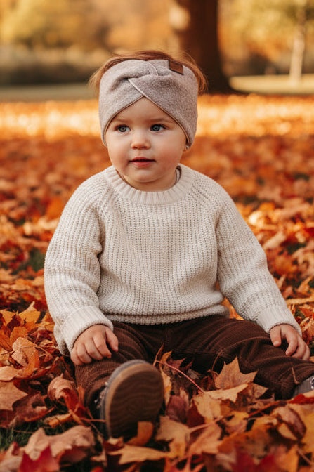 Merinowolle, Stirnband, Kopfumfang 40-44cm