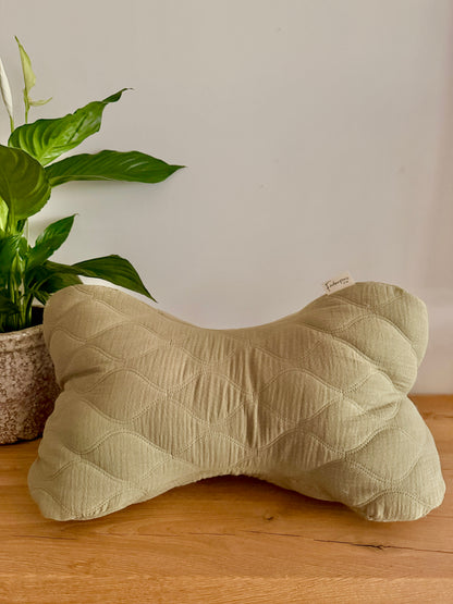 Leseknochen XXL, 52x35cm, beige