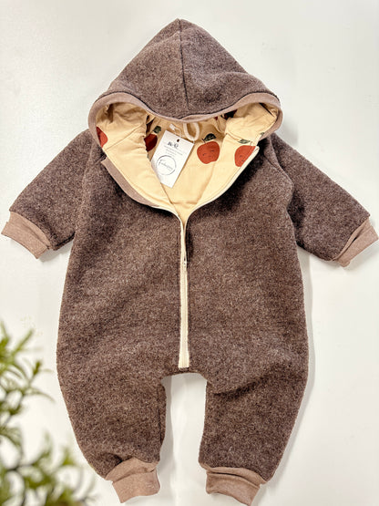 Walkoverall, 100% Schurwolle, 86/92