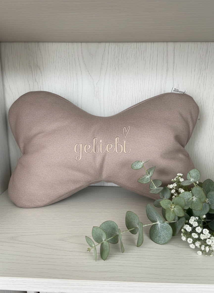 Leseknochen XXL, 52x35cm, beige